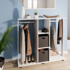 Kleiderschrank "Robbie" Weiß 130 X 120 Cm Vicco -Möbel Store m3324 05 ol