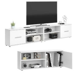 Lowboard "Nika" Weiß 103 X 39 Cm Vicco 16 Lowboard "Nika" Weiß 103 X 39 Cm Vicco -Möbel Store m3325 07 ol