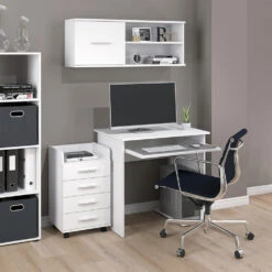 Schreibtisch "Nick" Weiß 80 X 58 Cm Vicco 12 Schreibtisch "Nick" Weiß 80 X 58 Cm Vicco -Möbel Store m3326 04 ol