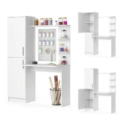 Schreibtisch "Tessa" Weiß 123 X 52 Cm Vicco -Möbel Store m3327 07 ol