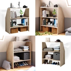 Dachschräge Regal Sonoma 90 X 100 Cm Vicco -Möbel Store m3345 08 ol