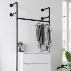 Sideboard "Ruben" Weiß/Schwarz 97 X 220 Cm Vicco -Möbel Store m3358 05 ol