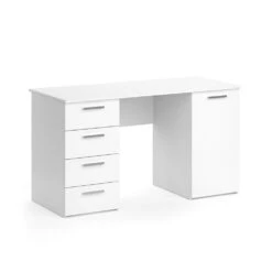 Schreibtisch "Nico" Weiß 137 X 60 Cm Vicco