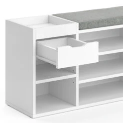 Schuhbank "Eleon" Weiß 101 X 45 Cm Vicco -Möbel Store m3454 06 ol