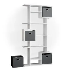 Raumteiler "Cube" Weiß 92 X 187.5 Cm Vicco