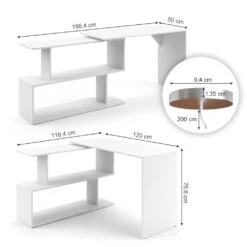 Eckschreibtisch , , X Cm, -Möbel Store m3487 qi 03 ol
