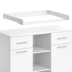 Wickelkommode "Leonie" Weiß 113 X 100 Cm Vicco -Möbel Store m3533 06 ol