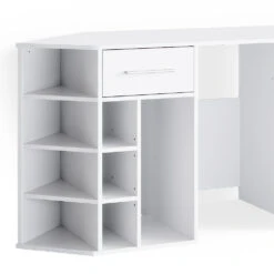 Schreibtisch "Houston" Weiß 181 X 66.5 Cm Mit Ablageflächen Vicco -Möbel Store m3534 06 ol