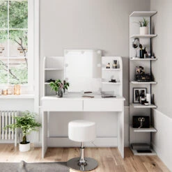 Wandregal "Paolo" Weiß Vicco -Möbel Store m3541 04 ol