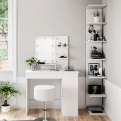 Wandregal "Paolo" Weiß Vicco -Möbel Store m3541 05 ol