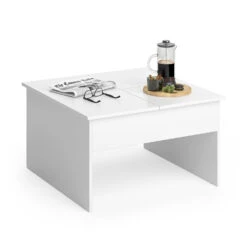 Couchtisch "Lucas" Weiß 80 X 47 Cm Vicco -Möbel Store m3571 07 ol
