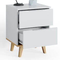 Sideboard "Nautica" Weiß/Sonoma 45 X 61 Cm Vicco 14 Sideboard "Nautica" Weiß/Sonoma 45 X 61 Cm Vicco -Möbel Store m3674 06 ol