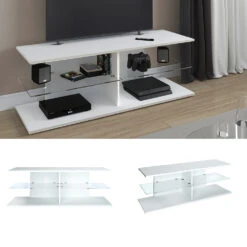 Lowboard "Lara" Weiß Vicco 9 Lowboard "Lara" Weiß Vicco -Möbel Store m3717 02 ol