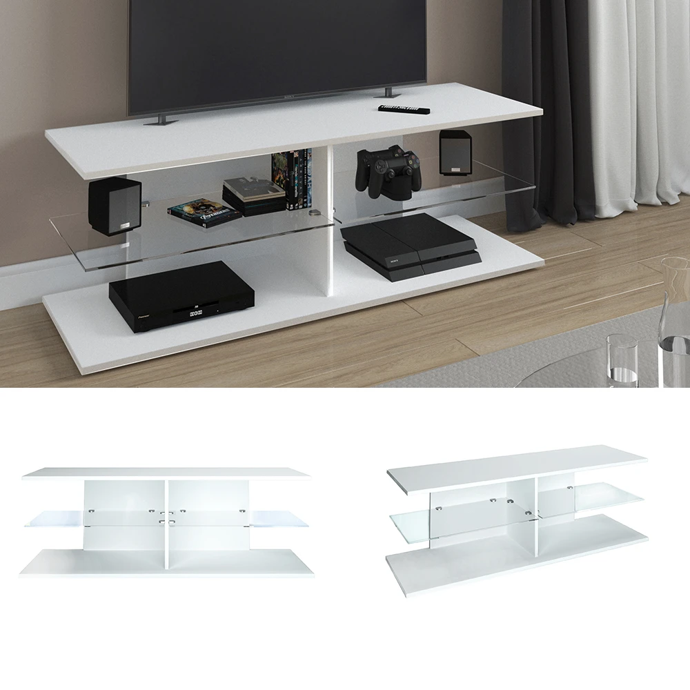 Lowboard "Lara" Weiß Vicco 4 Lowboard "Lara" Weiß Vicco – Bild 2