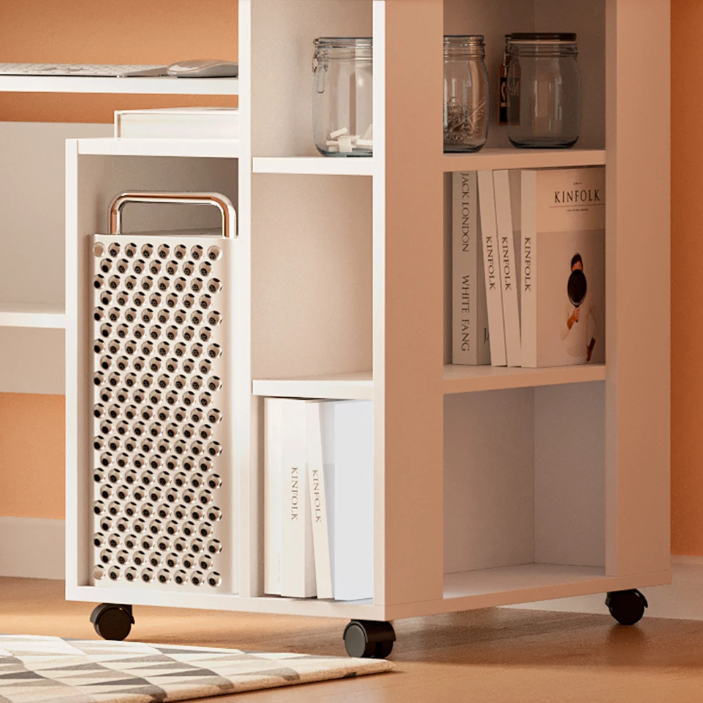 Schreibtisch "Bern" Weiß 140 X 66 Cm Vicco 7 Schreibtisch "Bern" Weiß 140 X 66 Cm Vicco – Bild 5