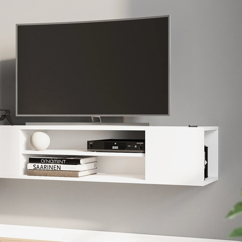 Lowboard "Helvin" Weiß 119.8 X 26 Cm Vicco 7 Lowboard "Helvin" Weiß 119.8 X 26 Cm Vicco – Bild 5