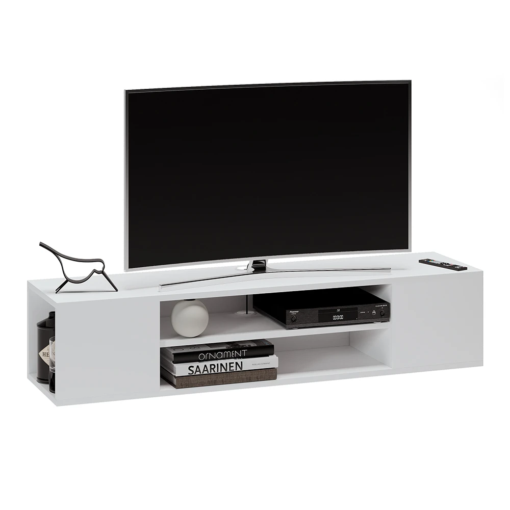 Lowboard "Helvin" Weiß 119.8 X 26 Cm Vicco 9 Lowboard "Helvin" Weiß 119.8 X 26 Cm Vicco – Bild 7