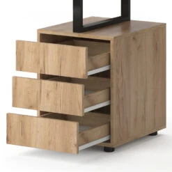 Schreibtisch "Adem" Naturholz/Schwarz 120 X 60 Cm Vicco 14 Schreibtisch "Adem" Naturholz/Schwarz 120 X 60 Cm Vicco -Möbel Store m4048 06 ol