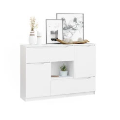 Sideboard "Ruben" Weiß 120 X 84 Cm Vicco -Möbel Store m4071 07 ol
