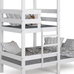 Hausbett "Tom" Weiß 90x200 Cm Vitalispa -Möbel Store m4096 06 ol