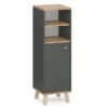 Midischrank "Senyo" Anthrazit/Goldkraft Eiche 30 X 95 Cm Vicco -Möbel Store m4120 01 ol