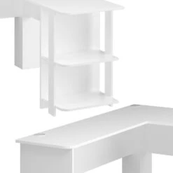 Vicco Eckschreibtisch "Nikita", Weiß, 140 X 140 Cm -Möbel Store m4137 06 ol