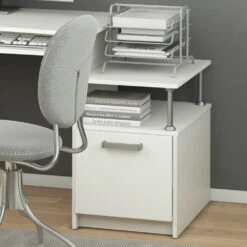 Schreibtisch "Jakob" Weiß 150 X 60.2 Cm Mit Ausziehbarer Tastaturablage Vicco -Möbel Store m4138 05 ol