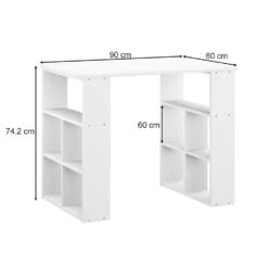 Schreibtisch "Arwen" Weiß 90 X 60 Cm Vicco -Möbel Store m4162 03 ol