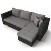 Sofa L Form Schwarz/Grau 224 X 144 Cm Vitalispa -Möbel Store m417 01 ol