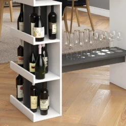 Bartisch "Dana" Weiß/Anthrazit 108 X 50 Cm Vicco -Möbel Store m4235 05 ol