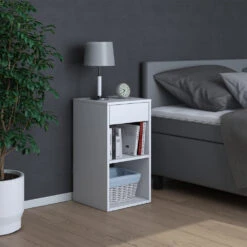 Nachttisch "Dany" Weiß 35 X 65 Cm Vicco -Möbel Store m4239 04 ol