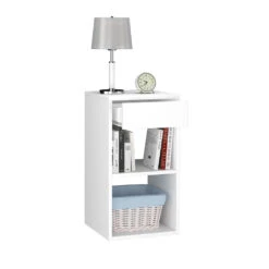 Nachttisch "Dany" Weiß 35 X 65 Cm Vicco -Möbel Store m4239 07 ol