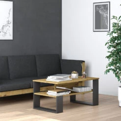 Couchtisch "Nemo" Anthrazit/Artisan-Eiche 90 X 40 Cm Vicco -Möbel Store m4253 04 ol