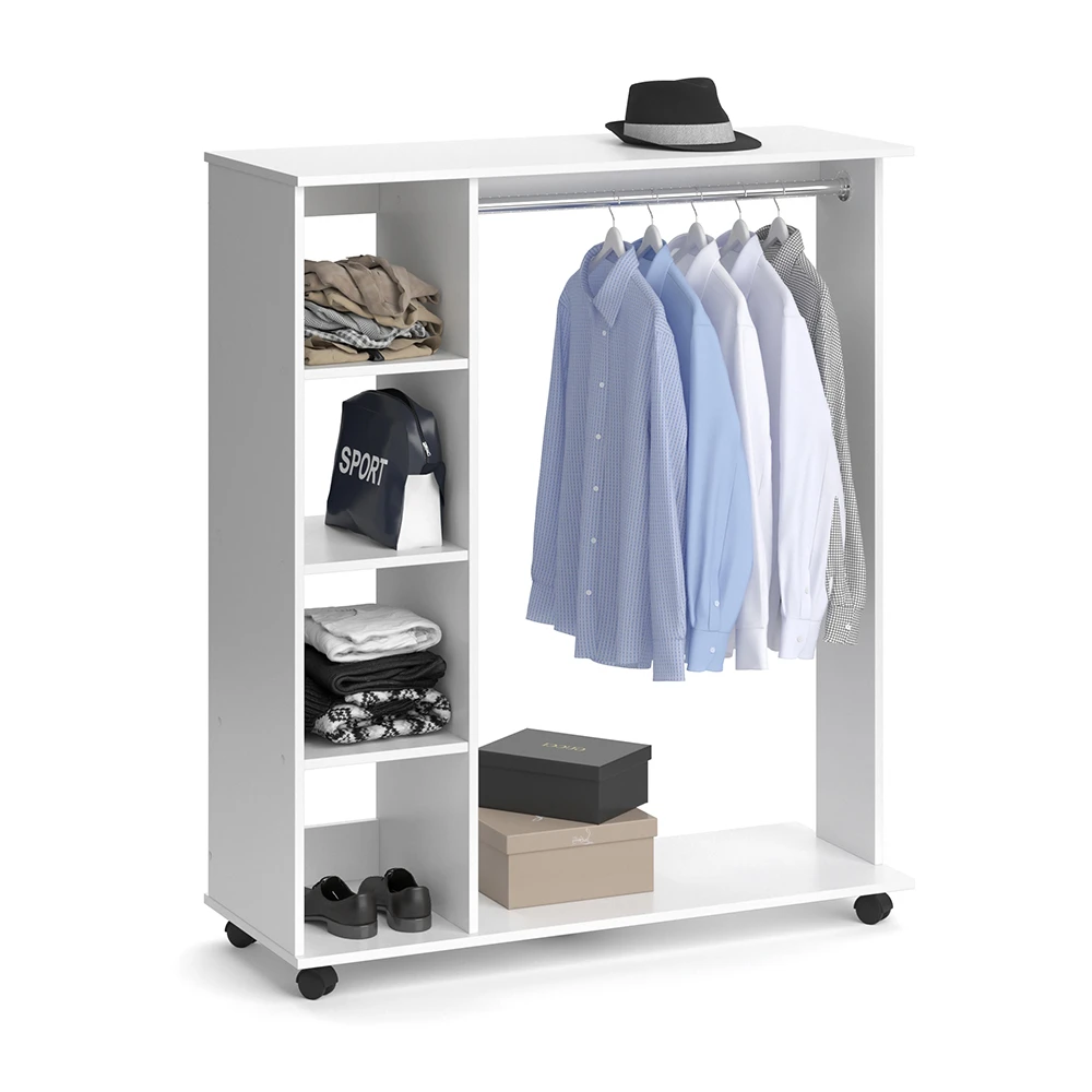 Garderobe "Cosmo" Anthrazit 110 X 129.4 Cm Vicco 9 Garderobe "Cosmo" Anthrazit 110 X 129.4 Cm Vicco – Bild 7