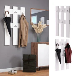 Wandgarderobe "Grande" Weiß 65 X 115 Cm Vicco -Möbel Store m4278 02 ol