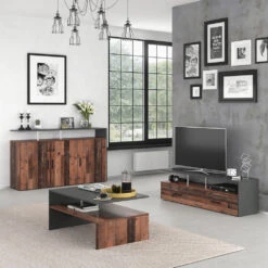 Lowboard "Amato" Antikholz 140 X 41.6 Cm Vicco -Möbel Store m4281 04 ol