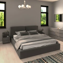 Nachttisch "Alpin" Anthrazit 40 X 62 Cm Vicco -Möbel Store m4339 04 ol