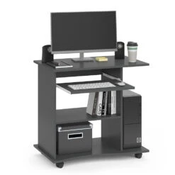 Schreibtisch "Harm" Anthrazit 80 X 50 Cm Vicco -Möbel Store m4350 07 ol