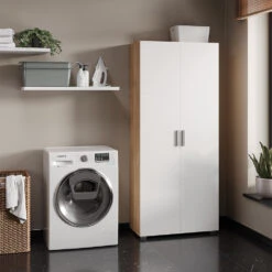 Aktenregal "Ingo" Sonoma/Weiß 80 X 183 Cm Vicco -Möbel Store m4353 04 ol