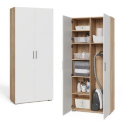 Aktenregal "Ingo" Sonoma/Weiß 80 X 183 Cm Vicco -Möbel Store m4353 07 ol