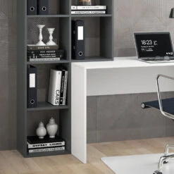 Schreibtisch "Mara" Weiß/Anthrazit 59 X 166.8 Cm Vicco -Möbel Store m4364 05 ol