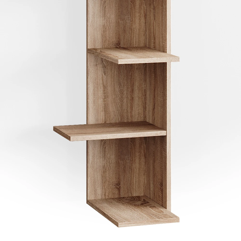 Eckregal "Tera" Sonoma 37 X 140.1 Cm Vicco 8 Eckregal "Tera" Sonoma 37 X 140.1 Cm Vicco – Bild 6