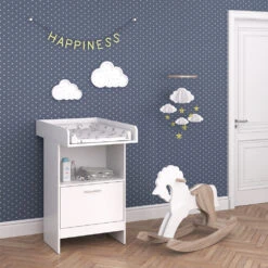 Wickelkommode "Leo" Weiß 60 X 103 Cm Mit Schublade Vicco 13 Wickelkommode "Leo" Weiß 60 X 103 Cm Mit Schublade Vicco -Möbel Store m4397 04 ol