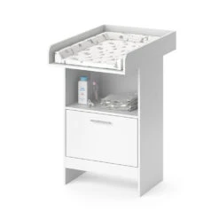 Wickelkommode "Leo" Weiß 60 X 103 Cm Mit Schublade Vicco 16 Wickelkommode "Leo" Weiß 60 X 103 Cm Mit Schublade Vicco -Möbel Store m4397 07 ol