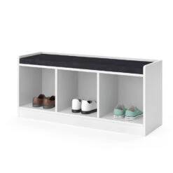 Schuhbank "Elio" Weiß 101.2 X 45.5 Cm Vicco -Möbel Store m4438 07 ol