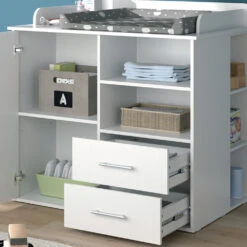 Wickelkommode "Lea" Weiß 102.2 X 102.5 Cm Vicco -Möbel Store m4439 05 ol