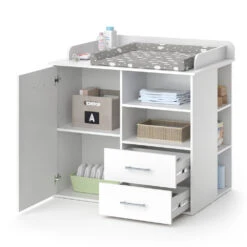 Wickelkommode "Lea" Weiß 102.2 X 102.5 Cm Vicco -Möbel Store m4439 07 ol