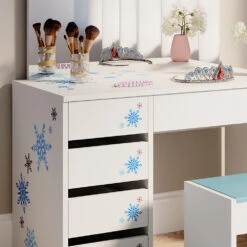 Kinderschminktisch „Winter“ Weiß Vicco -Möbel Store m4466 05 ol