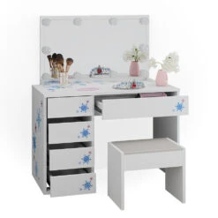 Kinderschminktisch „Winter“ Weiß Vicco