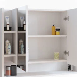 Bad Spiegelschrank "Elira" Weiß 80.2 X 64 Cm Vicco -Möbel Store m4517 06 ol